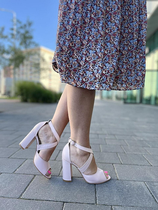 Nivelle Босоніжки жіночі NIVELLE 1815/9510-9544 пудра (літо, шкіра натуральна) (3698) 36р.38р.3 Коломия - фото 7