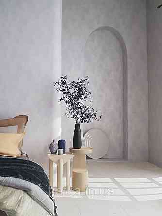 Шпалери вінілові на флізеліні Marburg Loft superior 1.06х10 бузковий лавандовий під штукатурку 34135 Київ