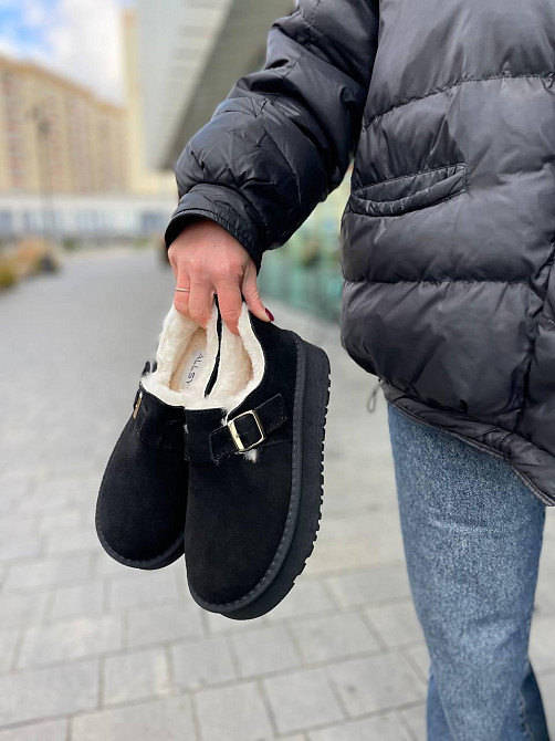 ALLSY Угги жіночі ALLSY 232536-28V чорні (зима, замша натуральна) (5662) 40 Коломыя - изображение 1