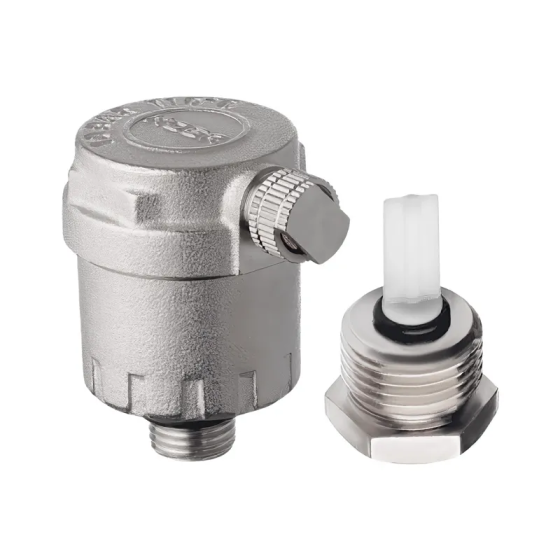 Повітровідвідник автоматичний прямий із зворотним клапаном KOER KR.1246 - 1/2" (KR3127) Київ