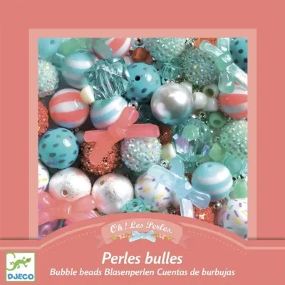 Набір для творчості Djeco Виготовлення намиста Сріблясті бульбашки (DJ00025) Вінниця - фото 1