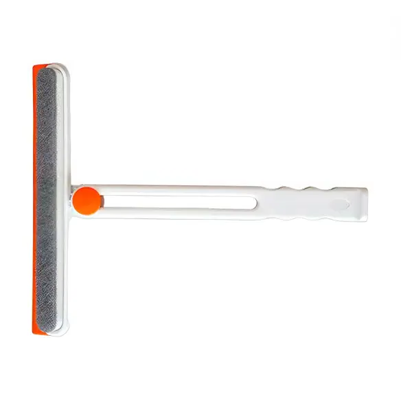 Household Скребок для миття скла складний з абразивною губкою та гумовим лезом для вікон дзерка Киев - изображение 1