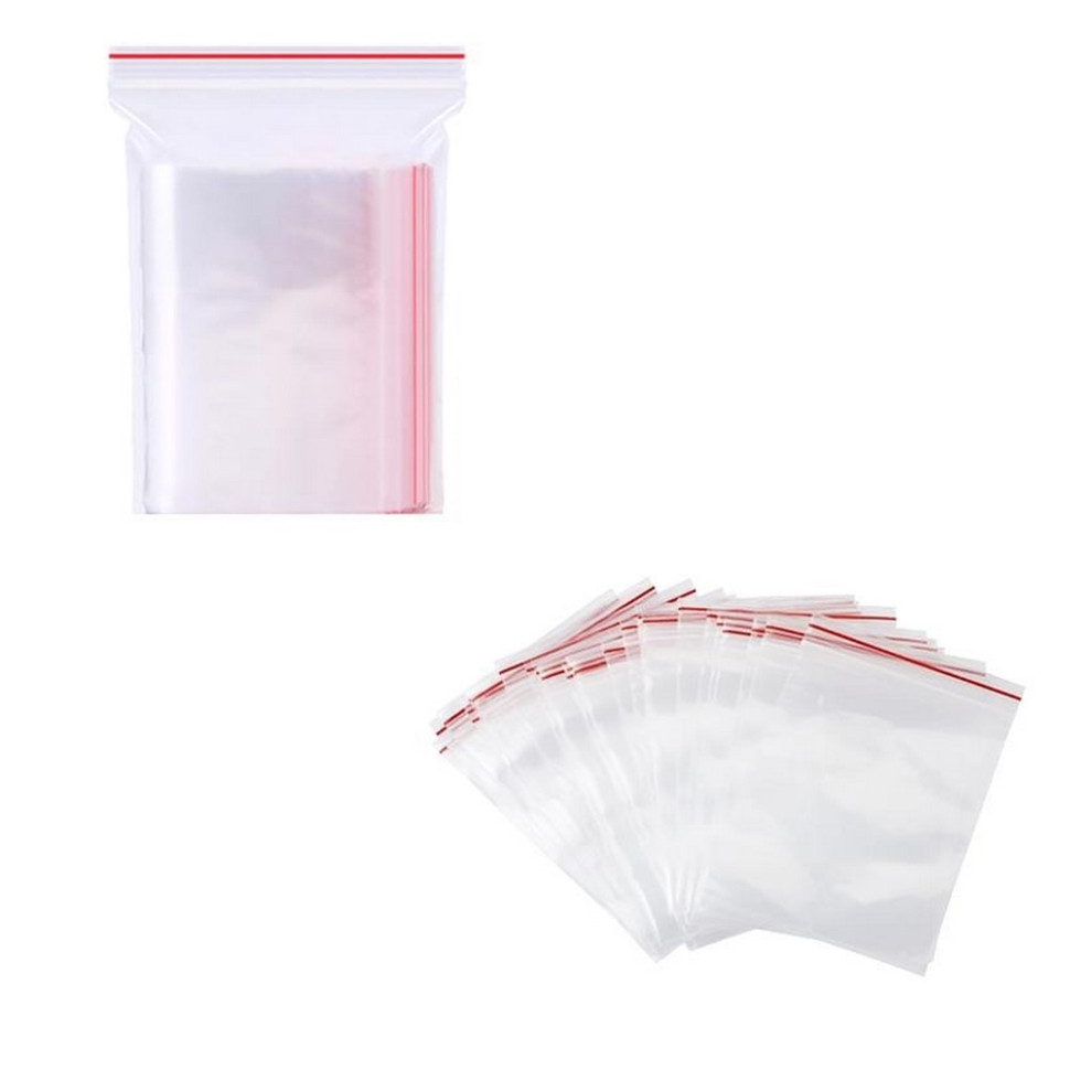 Пакети із замком Zip-Lock ZL-8_12 розмір 8х12 см 100 штук Вінниця - фото 1