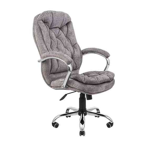 Офісне крісло керівника Venice Kemel Хром M3 Multiblock Сірий Київ