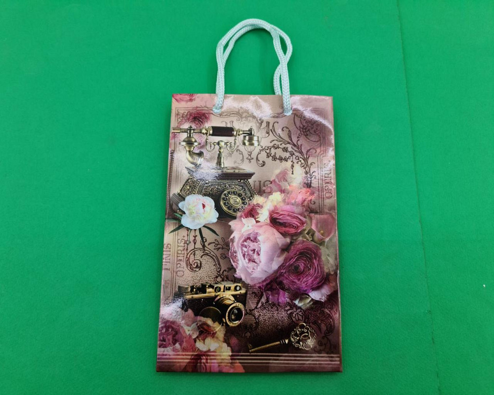 Пакет бумажный подарочный малый 11/18/5(арт М051) (12 шт) Харьков - изображение 4