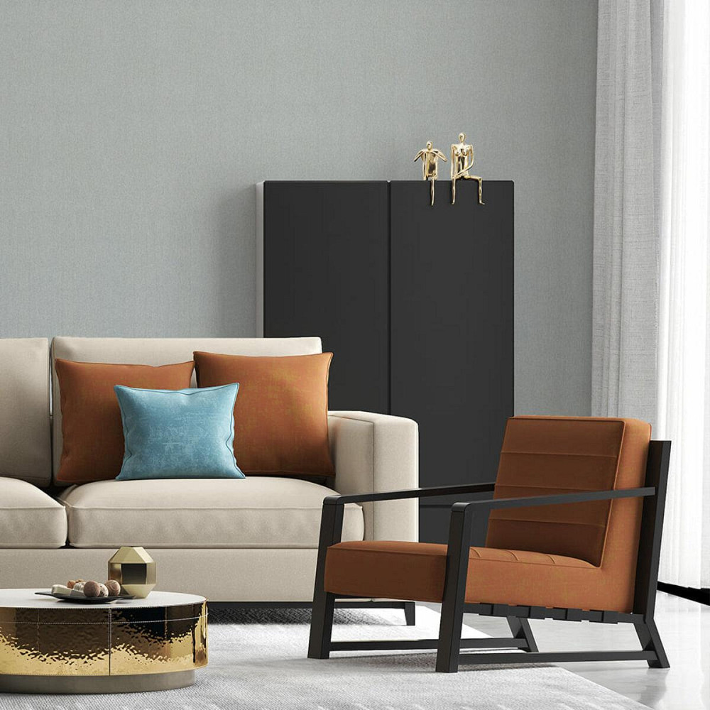 Самоклеюча вініловая плитка в рулоні 600х3000х2мм Світло-сіре полотно Мат SW-00002033 Київ - фото 6