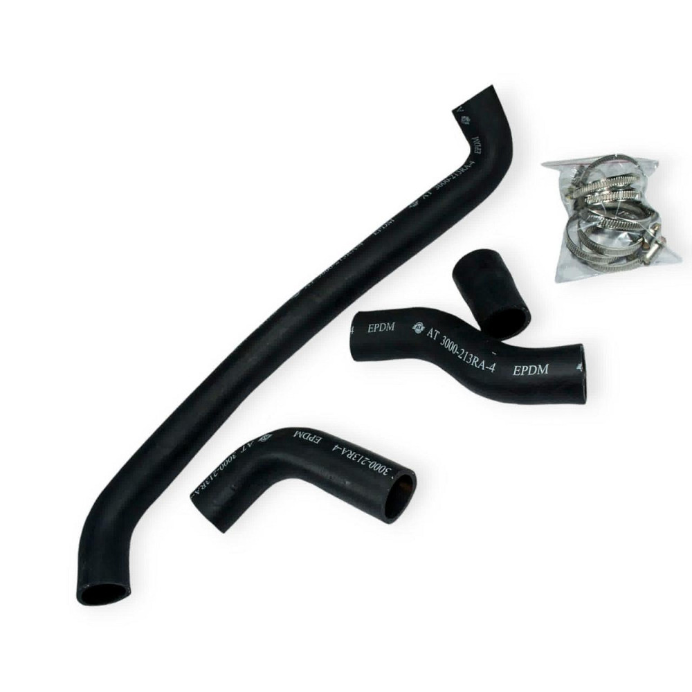 Патрубок 21213 (AT) +хомуты в упак. радиатора Мукачево - изображение 1