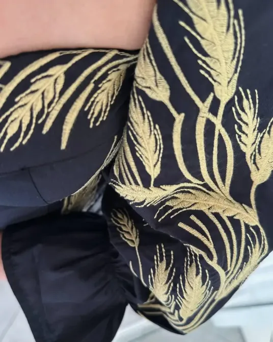 Женская романтичная блуза-корсет с вышивкой 80% хлопок, 20% полиэстер. Одесса - изображение 5