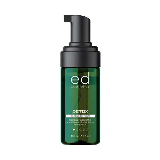 Пенка для умывания детокс DETOX CLEANSING FOAM ED Cosmetics, 150 мл Днепр