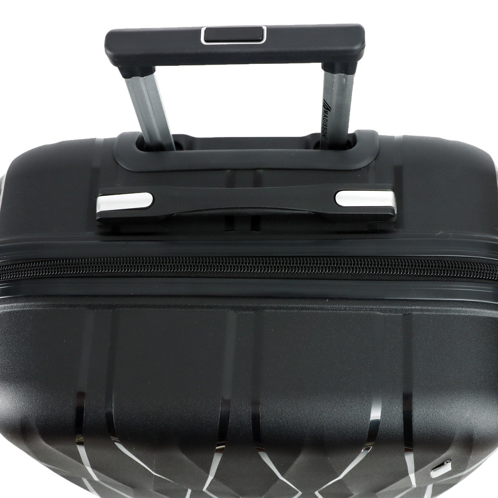 Валіза поліпропіленова MADISSON 51103 велика 77 см чорна Київ - фото 6