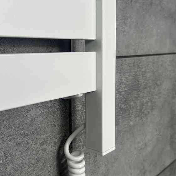 Електрична сушарка для рушників NAVIN Largo 1100х500 Sensor з Wi-Fi, широкий правосторонній, білий оксамит Київ