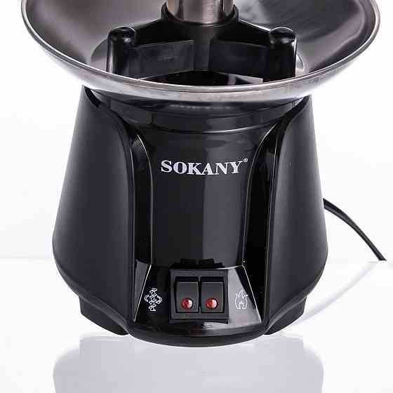 Шоколадний фонтан на 3 яруси фондю шоколадниця шоколадна 60 Вт фонтанчик для вечірки, весілля SK-07069 Коломия