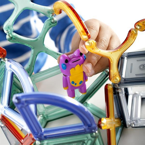 Магнітний конструктор Guidecraft PowerClix Explorer Архітектура, 52 деталі (G9472) Харків - фото 15