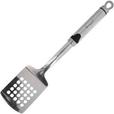 Лопатка кухонна Bergner Gizmo з прорізами 36 см (BG-3346) Вінниця