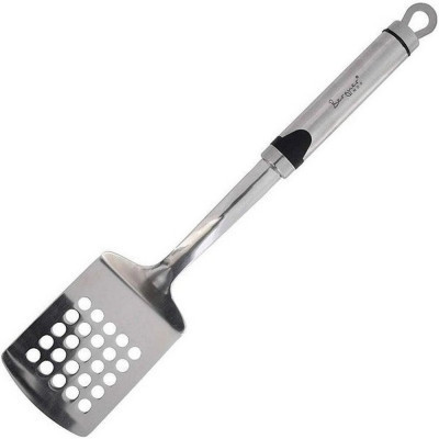 Лопатка кухонная Bergner Gizmo з прорізами 36 см (BG-3346) Винница - изображение 1