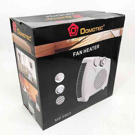 Обогреватель для дома Domotec MS-5903, Тепловентилятор для квартиры Тепловентилятор дома KI-24 Киев