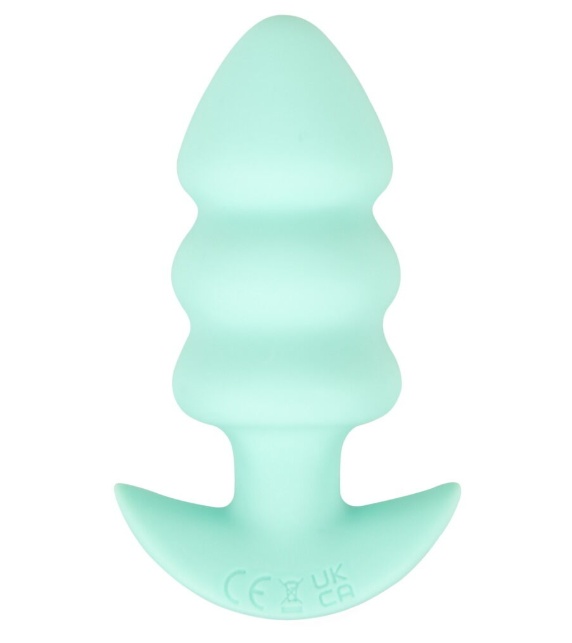 Анальна пробка з вібрацією Vibrating Mini Butt Plug Green Sex Aura Київ - фото 9
