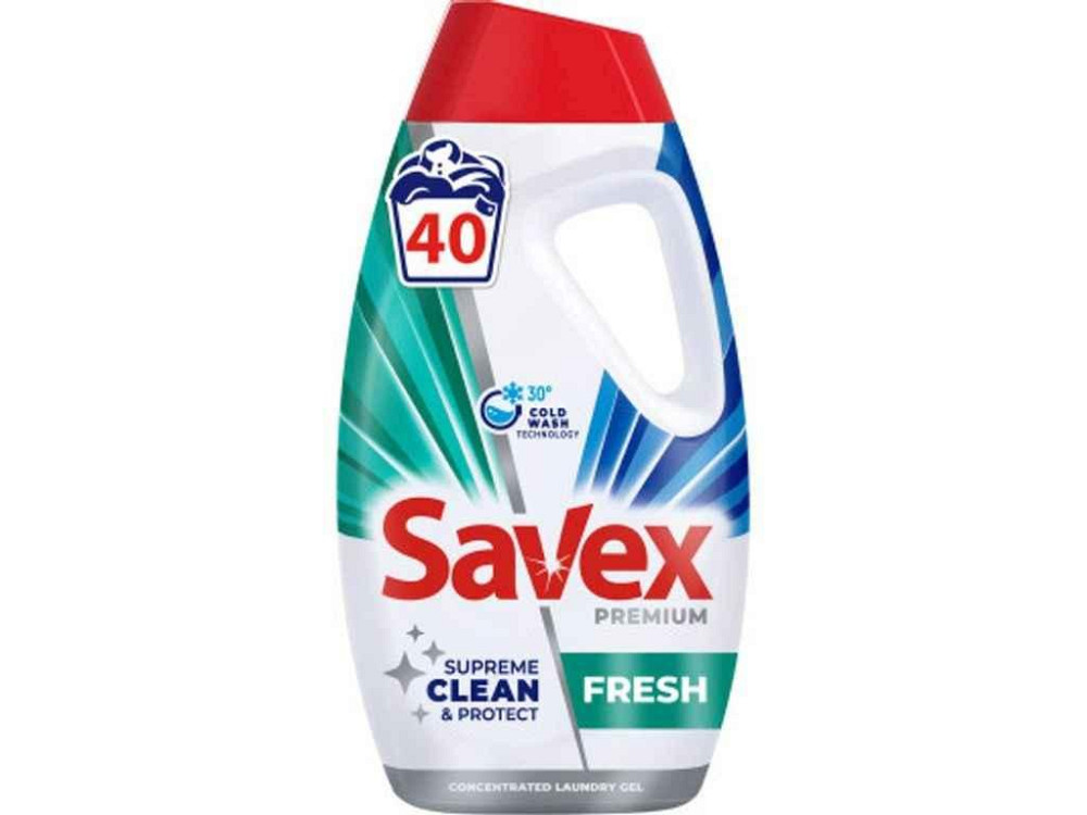 Гель для прання 1,85л конц. Premium Fresh ТМ SAVEX Київ - фото 1