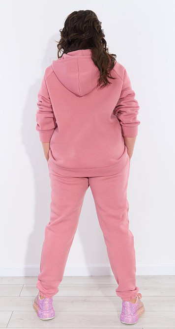 Комфортный тёплый костюм на змейке (48-50) Киев - изображение 3