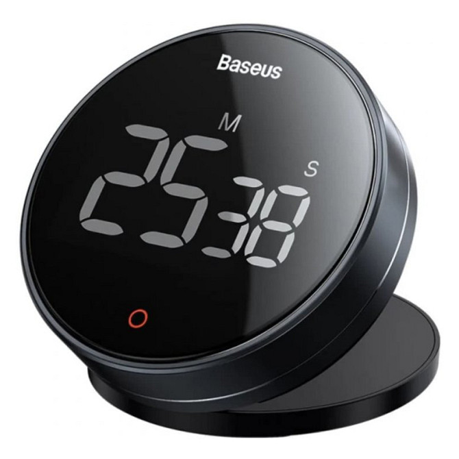 Таймер Baseus Heyo Rotation Countdown Timer Pro FMDS000013 (Темно-сірий) Миколаїв - фото 1