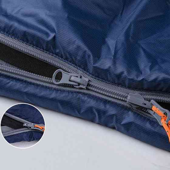 Спальник надлегкий Naturehike LW180 NH21MSD04 правий, (15°C), p-p XL, темно-блакитний Київ