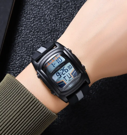 Часы наручные мужские Skmei 2203 (Черный с серым) Винница