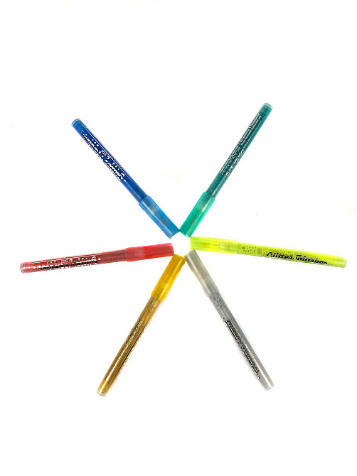 Набор маркеров STA с флуоресцентной перламутровой краской 6 цветов Каменец-Подольский - изображение 3
