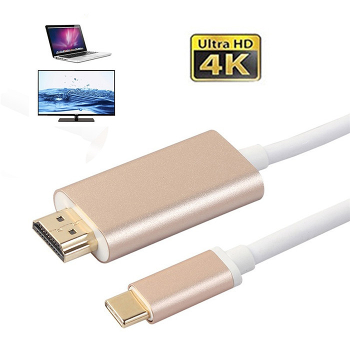 Кабель USB-C на HDMI 1.7 м, 4K для MacBook и ноутбуков Киев - изображение 4