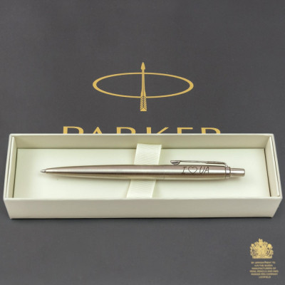 Ручка шариковая Parker JOTTER 17 UKRAINE SS CT BP I Love UA (16132_T207b) Винница - изображение 5