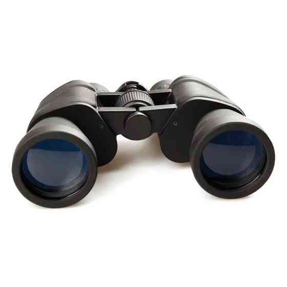 Бінокль тактичний водостійкий для полювання і риболовлі туризму Comet AXP111 (10x50) з червоним фільтром чорний в чохлі Київ