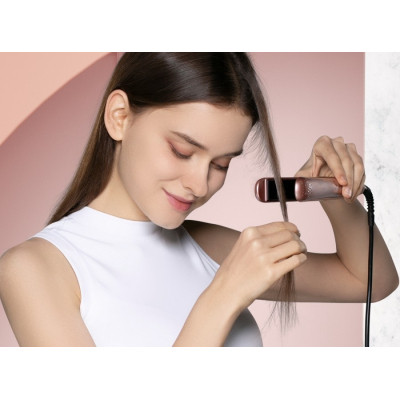 Выпрямитель для волос Xiaomi Enchen Hair Curling Iron Enrollor Pink / White EU Вінниця - фото 4
