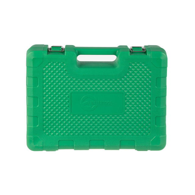 Набір інструментів INTERTOOL 1/2" & 1/4", 77од.(гол.4-32мм, кл.комб,7-19мм,кл.шарн.8-15мм) - для автосервісу Львів - фото 8