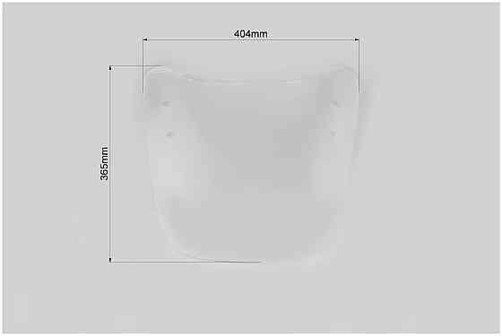 Скло вітрове мале 36,5х40,5см (2,8мм) Київ