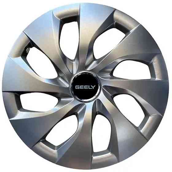 Автомобільні модельні ковпаки R16 Geely 416 4шт, SJS, сріблясті Київ