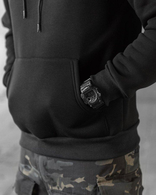 Худі CELEO на флісі diner black ВТ7913 Одеса - фото 7