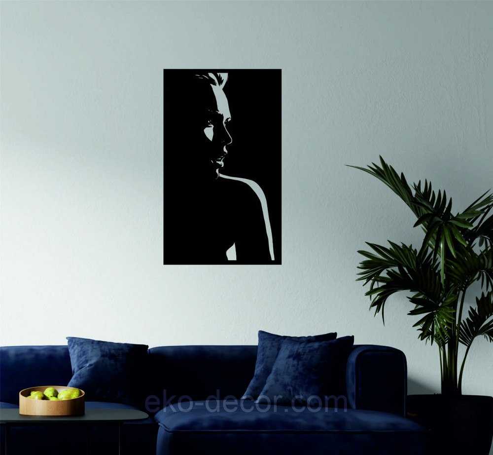 Декоративное настенное Панно «Девушка» Декор на стену Киев - изображение 2