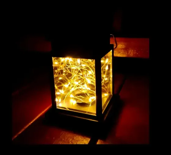 Уличный садовый подвесной фонарь на солнечной батарее, водонепроницаемый The lamp Коломыя