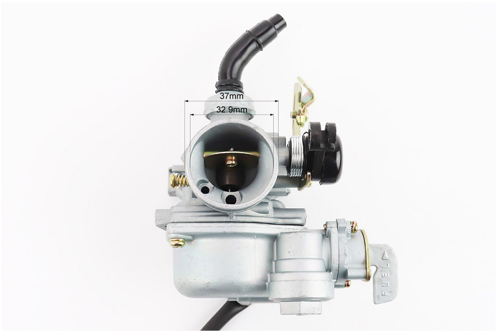 Карбюратор у зборі Delta 070/90/110cc, D=18,9 (дросель під трос, відстійник, кран) Київ - фото 4