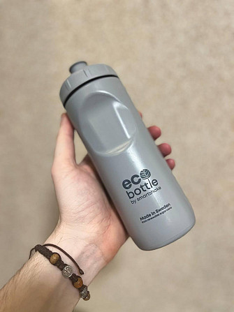 Пляшка для води Smartshake EcoBottle Squeeze 500ml Gray Каменское - изображение 9