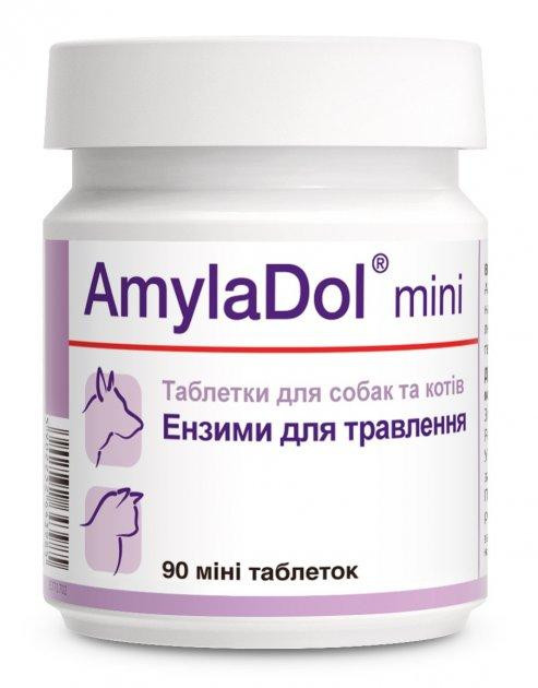 Дополнительный корм для собак и кошек Амиладол мини (Dolfos AmylaDol mini) 90 таблеток Дольфос (DOLFOS) Винница - изображение 2