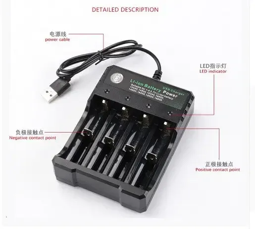 Универсальное зарядное устройство JUESSEN Интеллектуальные 4 слота USB Киев