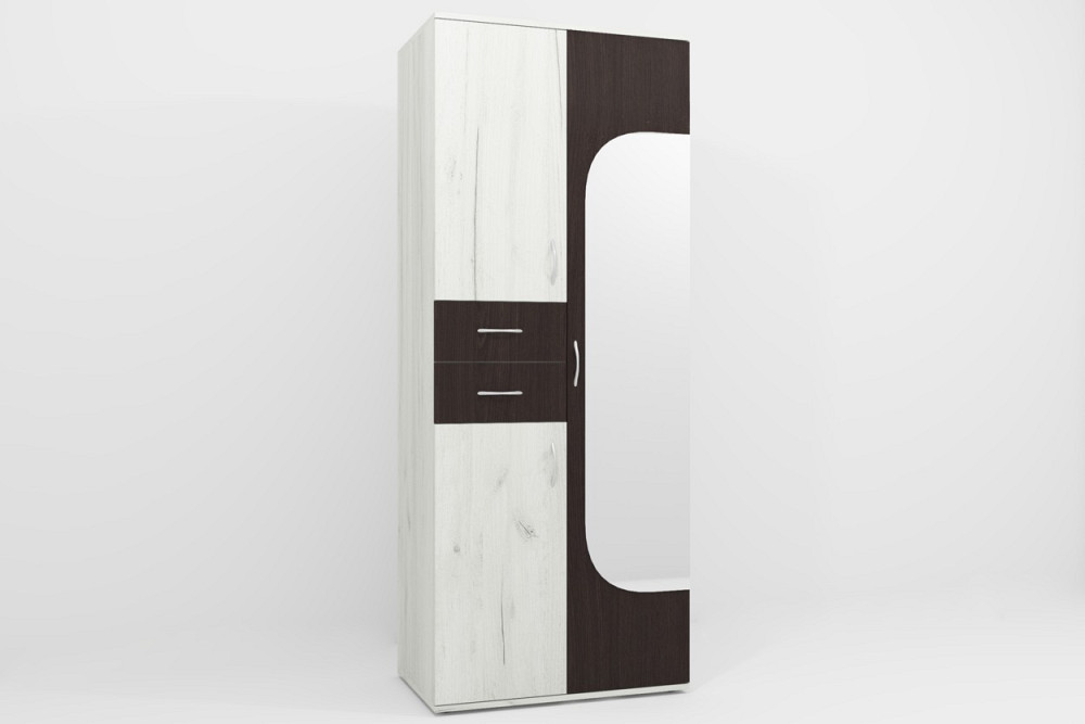 Передпокій ГКШ-2, Дуб Крафт Білий/Венге Магія, 840/520/2100 Львів - фото 1