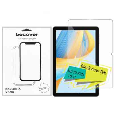 Стекло защитное BeCover Blackview Tab 30/30 Kids 10.1" (713037) Винница
