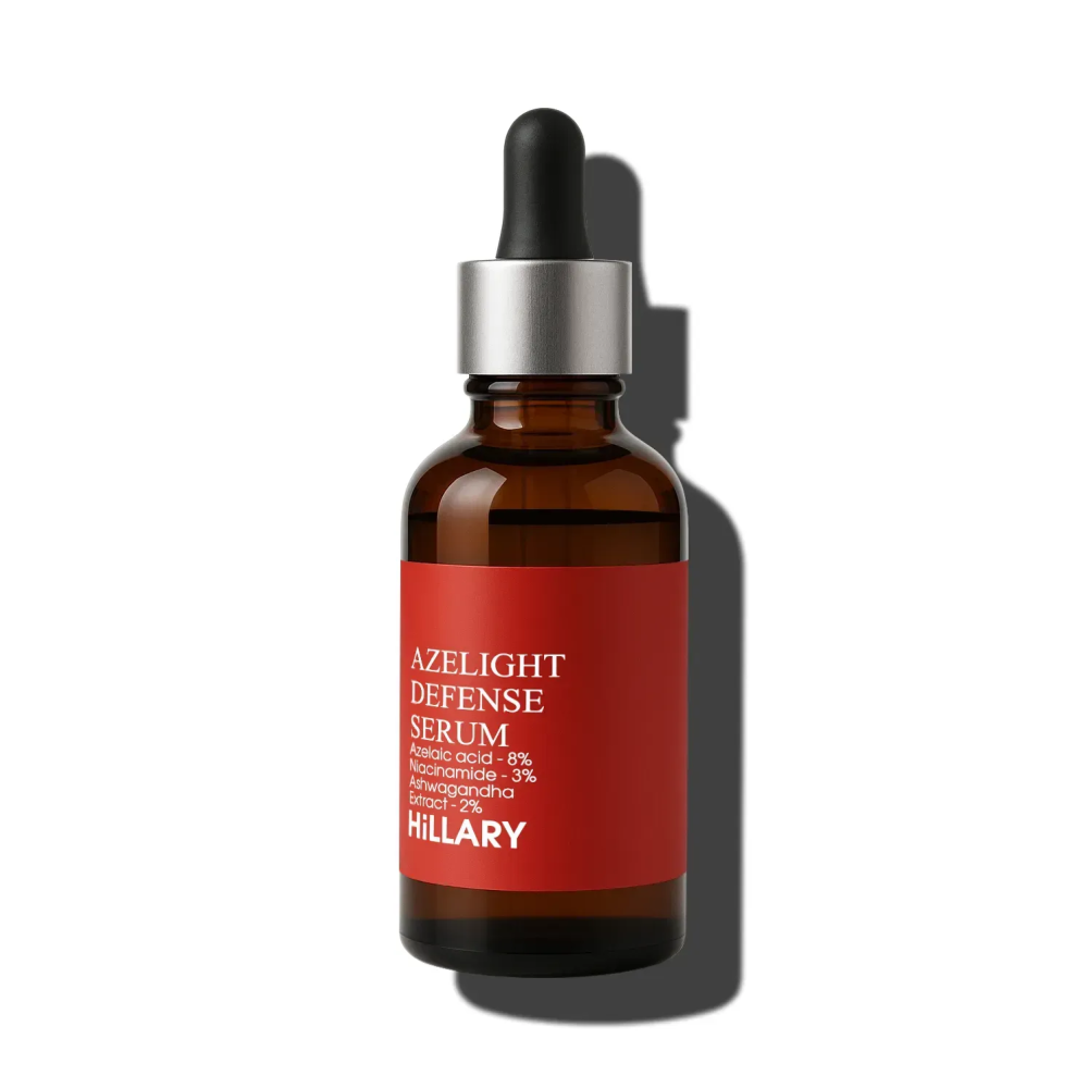 Азелаиновая осветительная сыворотка Azelight Defense Serum Hillary 30 мл Киев - изображение 8