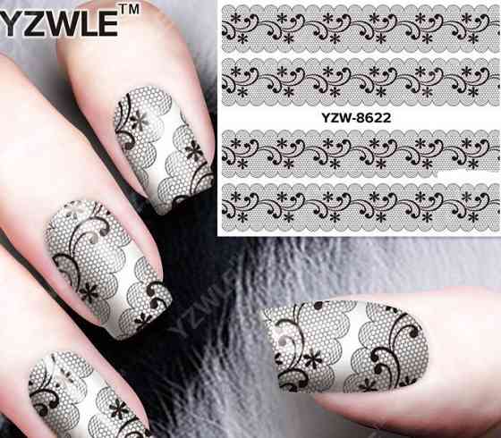 Наклейки для нігтів BLE1501 Київ