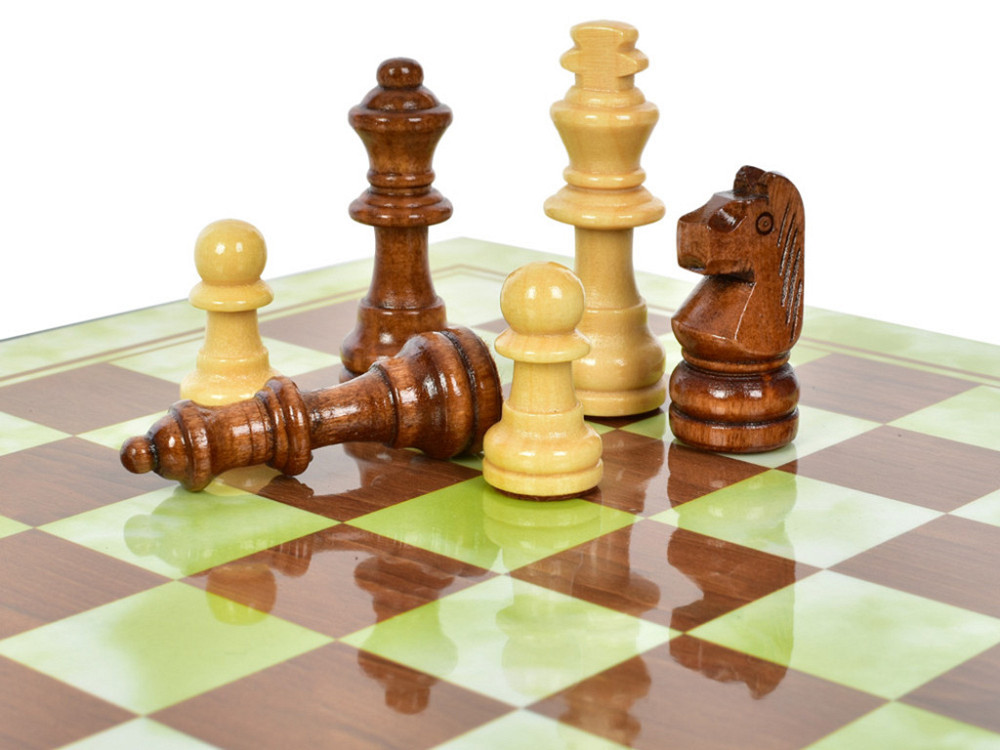 Шахи дерев'яні класичні з 2 висувними ящиками (XQ12104) Чернігів - фото 3