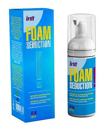 Піна для інтимної гігієни Intt FOAM SEDUCTION! унісекс, з ароматом, 50 мл Sex Aura Київ