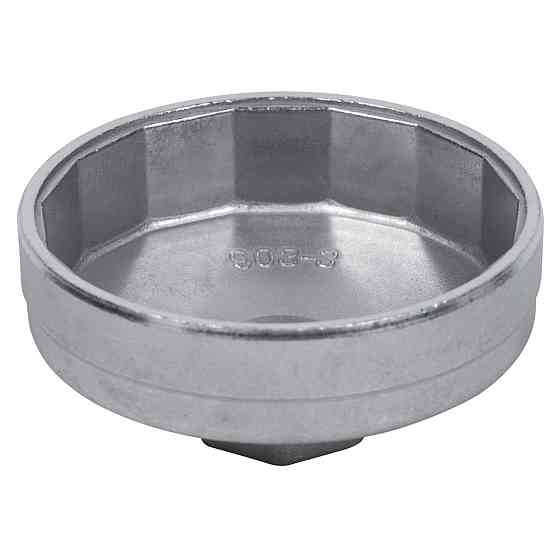 Головка-знімач масляного фільтра кришка 74мм х 15гр опукла грань в блістері Одеса