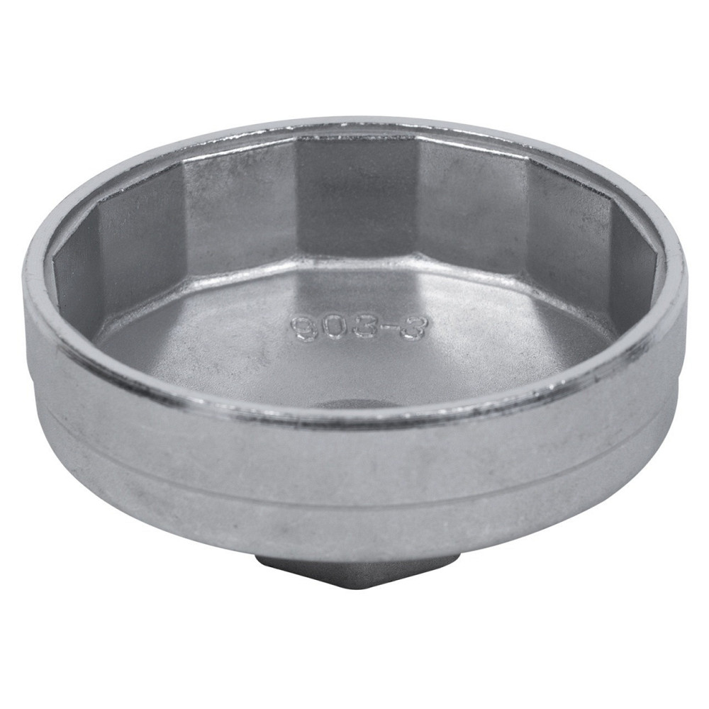 Головка-знімач масляного фільтра кришка 74мм х 15гр опукла грань в блістері Одеса - фото 1