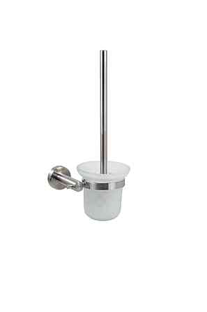 PLATINUM Щітка для унітазу зі скляною колбою Platinum 64 TMI (9711) Киев